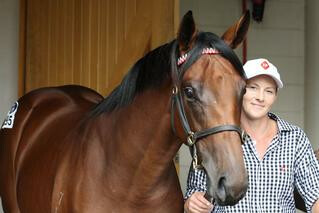 Champion Two Year Old Melody Belle (NZ) pictured as a yearling.